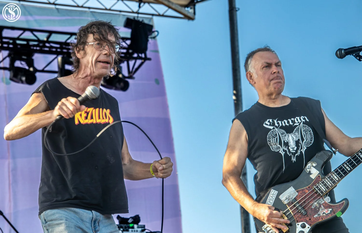 Subhumans on stage